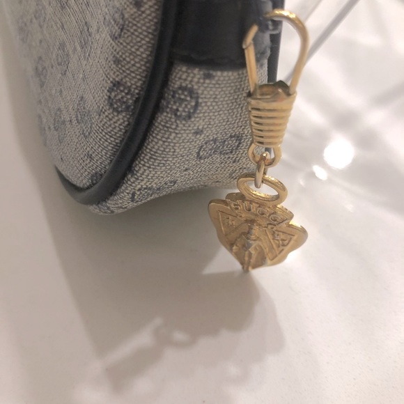 Authentic 💯Gucci blue Monogram cosmetic Bag! - Picture 11 of 16